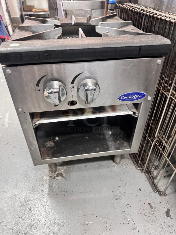 Excellent Cookrite CPG-DSPR-N Natural Gas Stock Pot Range - 160,000 BTU Tested and Working! - Image 5 of 5