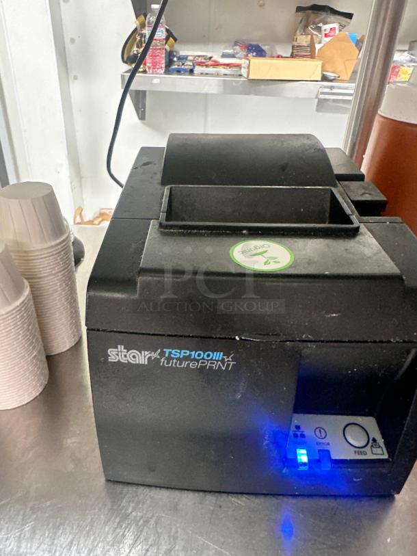 Star TSP100 Receipt Printer - Image 1 of 5