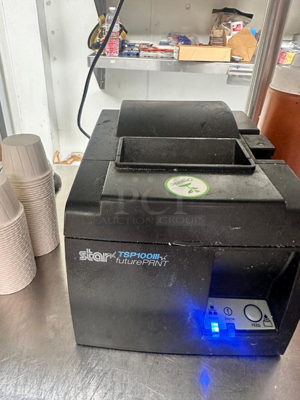 Star TSP100 Receipt Printer - Image 3 of 5
