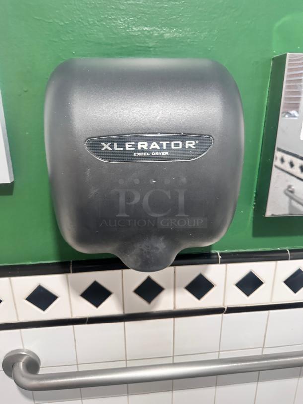 Excel XL-GR  XLERATOR® Graphite Textured Cover High Speed Hand Dryer - 115v, 1500W Tested and Working! - Image 1 of 9