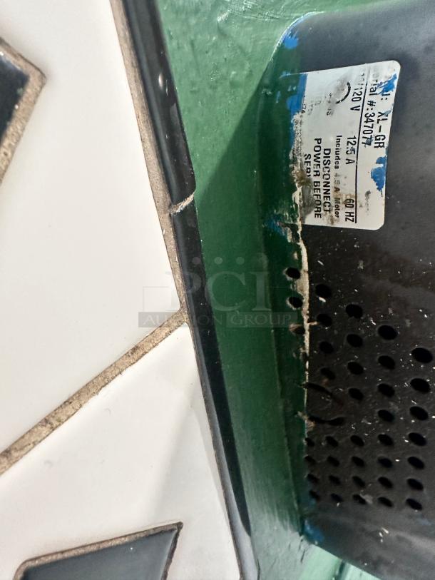 Excel XL-GR  XLERATOR® Graphite Textured Cover High Speed Hand Dryer - 115v, 1500W Tested and Working! - Image 9 of 9