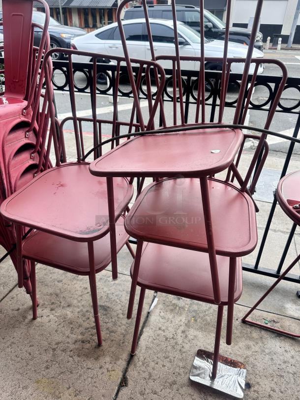 Metal Patio Chairs - Image 1 of 3