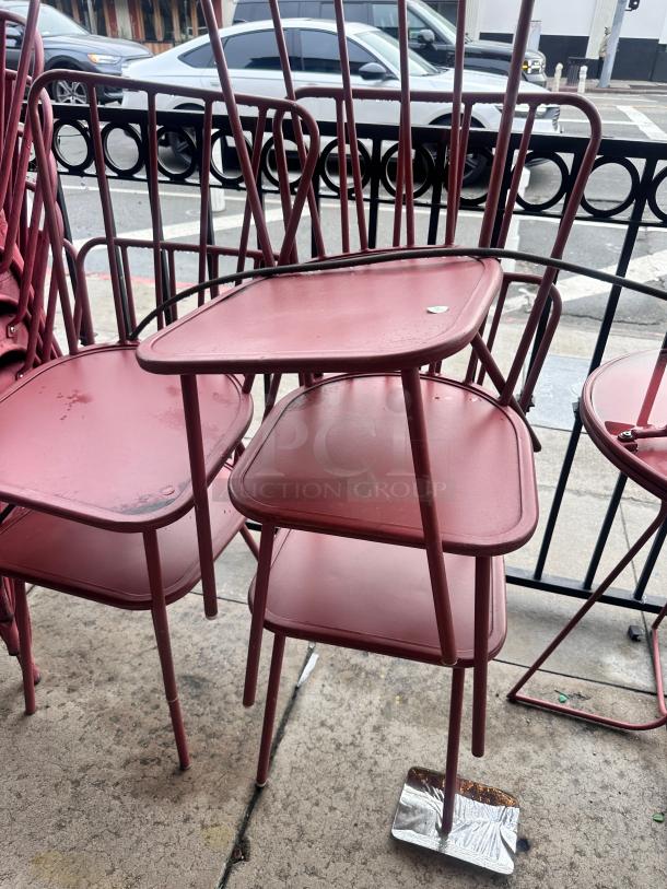 Metal Patio Chairs - Image 2 of 3