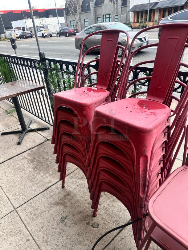 Metal Patio Chairs - Image 3 of 3