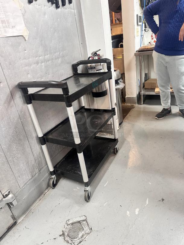 Excellent Black Utility Cart - Image 1 of 7