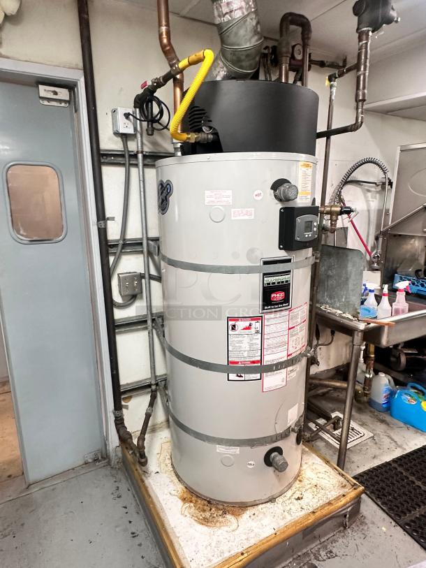 Excellent Bradford UCG-100H-199-3N 100 Gallon 199,999 BTU Commercial Water Heater Tested and Working! - Image 5 of 11