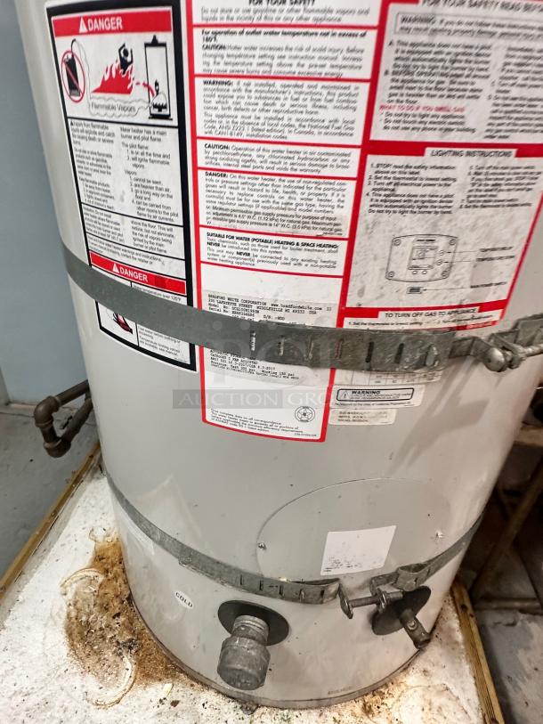 Excellent Bradford UCG-100H-199-3N 100 Gallon 199,999 BTU Commercial Water Heater Tested and Working! - Image 11 of 11
