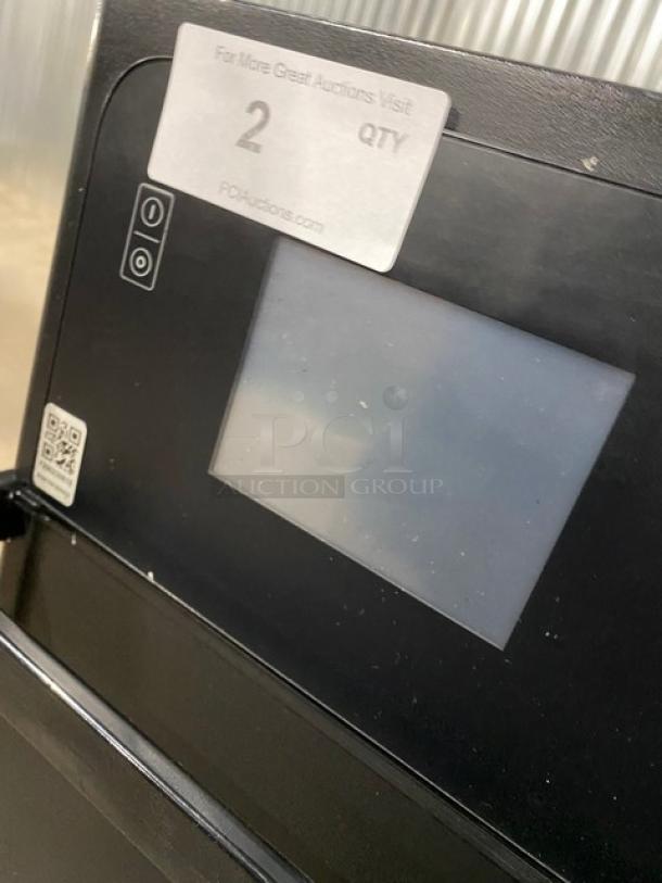 Late Model! 2021! MerryChef Commercial Black Electric Powered Countertop Rapid Cook Turbo Oven! Model: Eikon E2S SN: 2107213090300! 208/240V 1 Phase! - Image 7 of 8