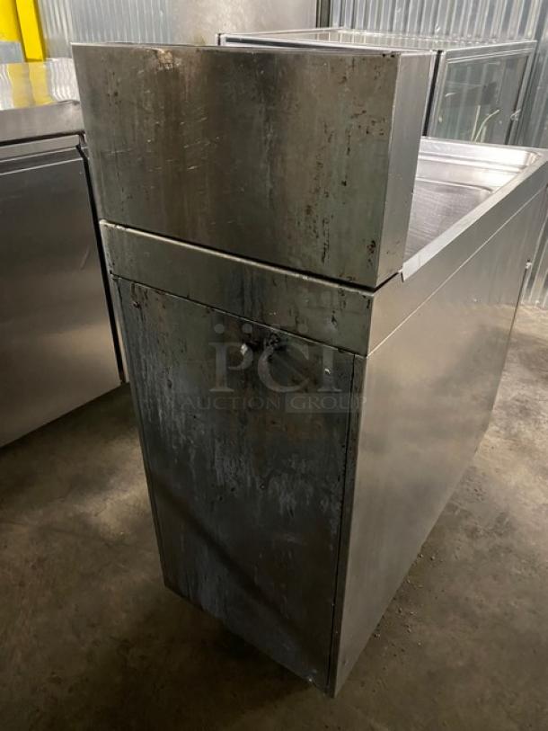 Rosito Bisani Commercial Stainless Steel Natural Gas Powered Single Chamber Pasta Cooker! With 12 Gallon Water Chamber! With Top-Mount Water Faucet! With Back Splash! Model: CPG1 SN: 1717.0175! On Legs! - Image 3 of 9