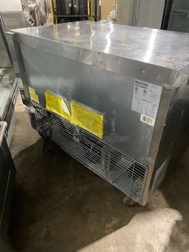 Maxx Cold Commercial Stainless Steel 2 Door Undercounter Refrigerator! Model: MXSR48UHC! On Casters! - Image 4 of 8