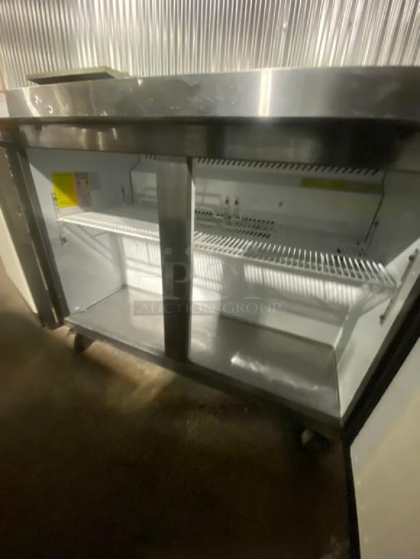 Maxx Cold Commercial Stainless Steel 2 Door Undercounter Refrigerator! Model: MXSR48UHC! On Casters! - Image 5 of 8