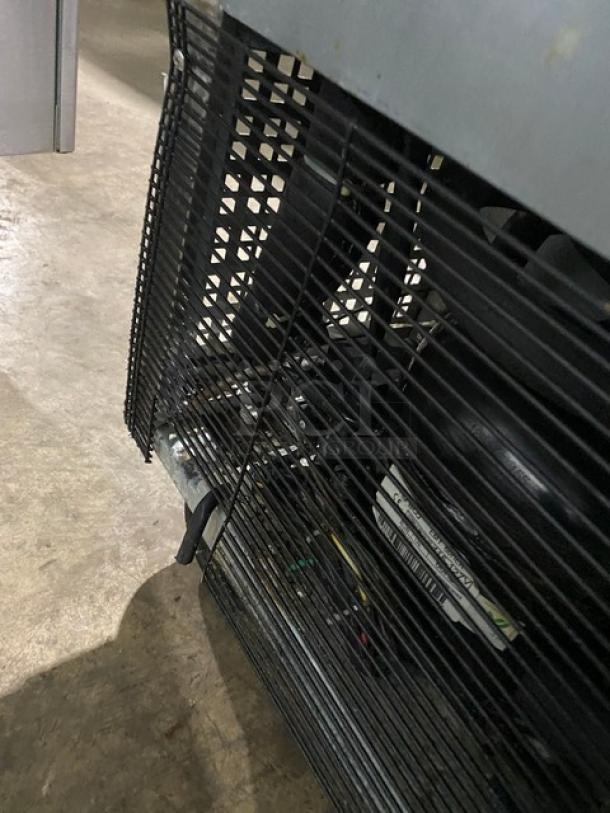 Atosa Commercial Stainless Steel Solid Single Door Undercounter Refrigerator! With Poly Coted Wire Rack! Model: MGF8401! On Casters! - Image 7 of 7