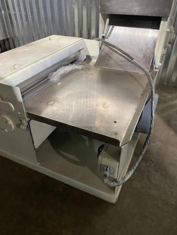 Acme 7 Series Commercial Stainless Steel Electric Powered Countertop Pizza Dough Roller/Sheeter Machine! Model: 7 SN: 7-2375! 115V 1 Phase! - Image 7 of 9