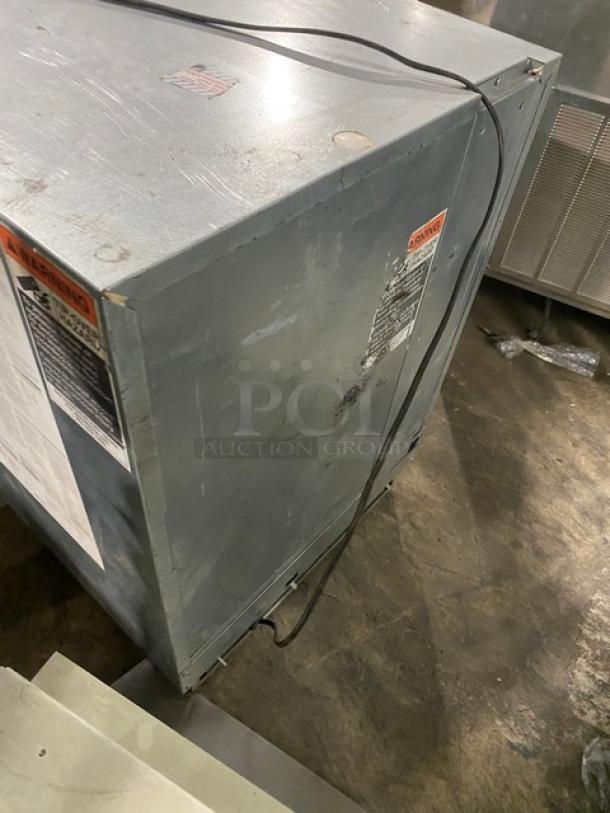 Sub-Zero Commercial Stainless Steel Single Glass Door Dual Zone Single Section Wine Cooler! Model: 424! 115V 1 Phase! - Image 4 of 6