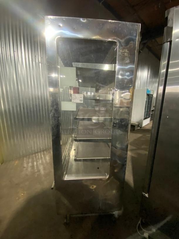 Langer Commercial Stainless Steel 6 Tier Refrigerated Open Grab-N-Go Merchandiser Display Showcase! With Adjustable Shelves! Model: Karlos 200 UL SN: 48219! 230V 1 Phase! On Casters! - Image 2 of 7