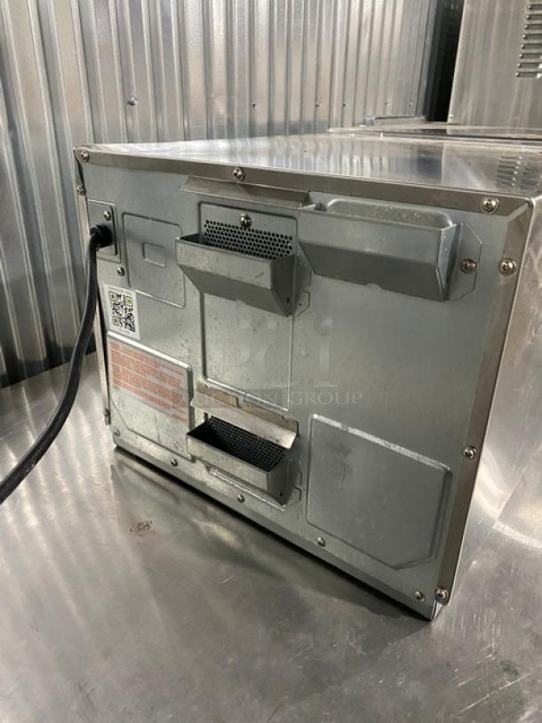 Panasonic Commercial Stainless Steel Electric Powered Countertop Microwave Oven! With Programable Touch Controls! Model: NE-17521 SN: 6AN4110080! 208V 1 Phase! - Image 4 of 9