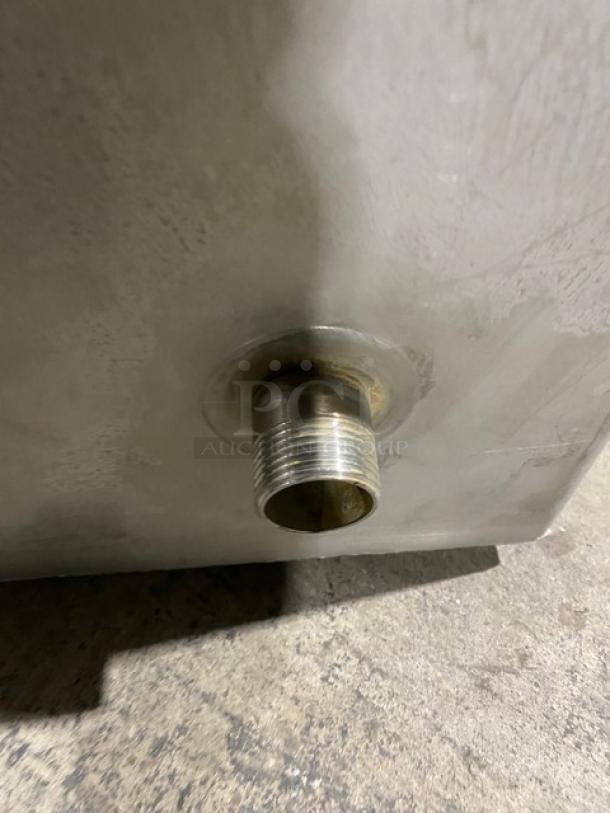 NEW! Commercial Stainless Steel 6-Hole Steam Table Adapter Plate! With Hot Well & Drain Hole! - Image 7 of 7