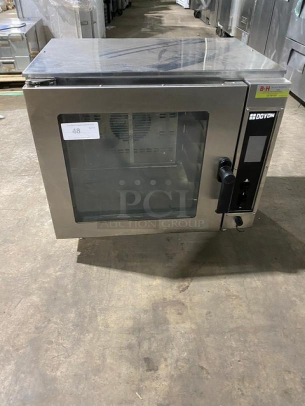 Doyon Commercial Stainless Steel Electric Powered Half Size Countertop Convection Oven! Model: DCOT5 SN: 244010090821! 208V 1 Phase! - Image 1 of 8