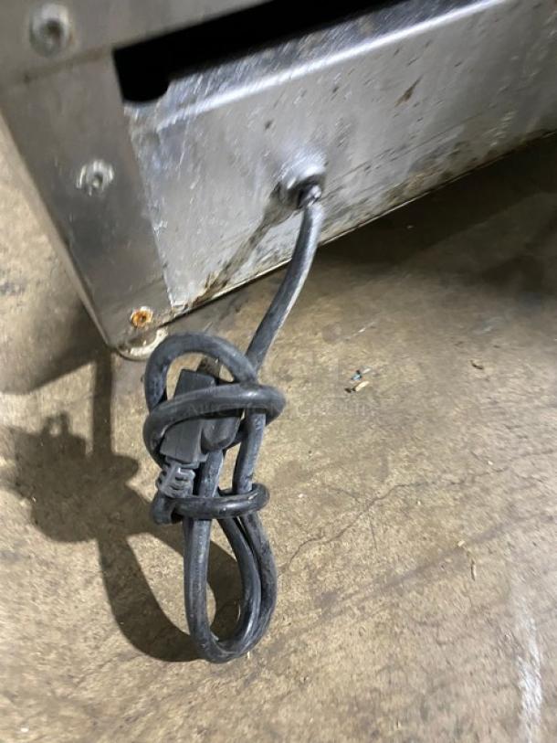 WOW! Attias Commercial Stainless Steel Natural Gas Powered Heavy-Duty Gyro Machine! With 8 Infrared Ceramic Burners! On Legs! Working When Removed! - Image 10 of 10