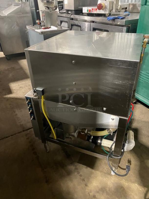 American Dish Service ET-Series Commercial Stainless Steel Undercounter Dishwashing Machine! With Full Size Cup Rack! Model: ET-A-M SN: 26014! 120V! On Legs! - Image 4 of 9