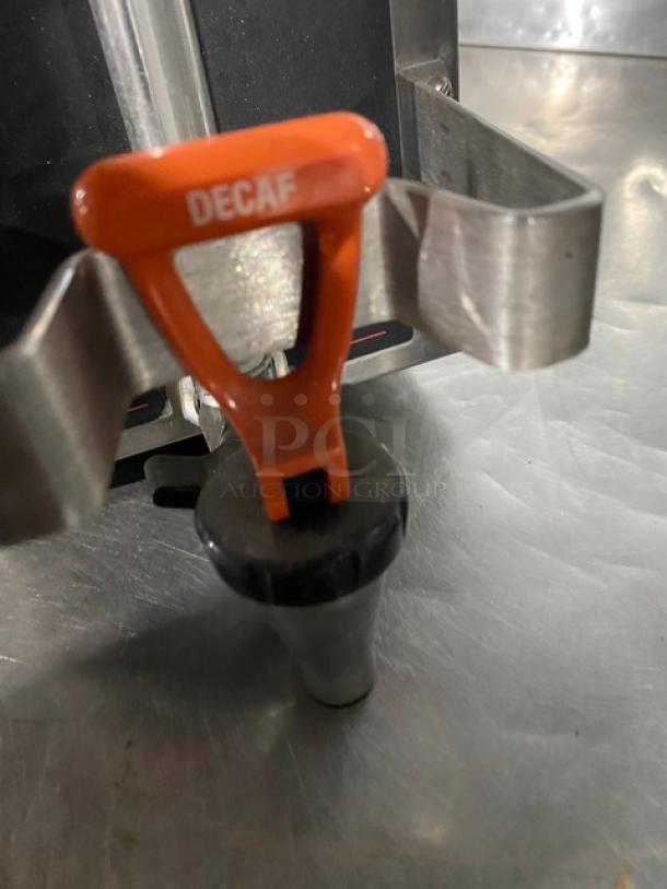 Bunn Commercial Stainless Steel Decaffeinated Style Portable 1.5 Gal. Safety-Fresh Coffee Server! With Easy Carry Top Handle! - Image 4 of 5