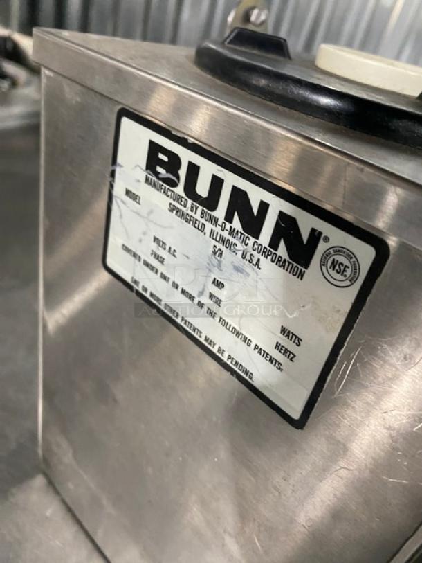 Bunn Commercial Stainless Steel Decaffeinated Style Portable 1.5 Gal. Safety-Fresh Coffee Server! With Easy Carry Top Handle! - Image 5 of 5