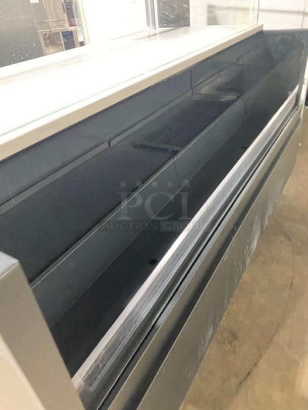 Structural Concepts Starbucks Style Commercial Black Refrigerated Multi-Level Open Grab-N-Go Display Case! With Top Enclosed Glass Merchandiser Showcase! Model: SBZ6652DR SN: 0640066 DT296345! 220V 1 Phase! On Legs! - Image 6 of 7