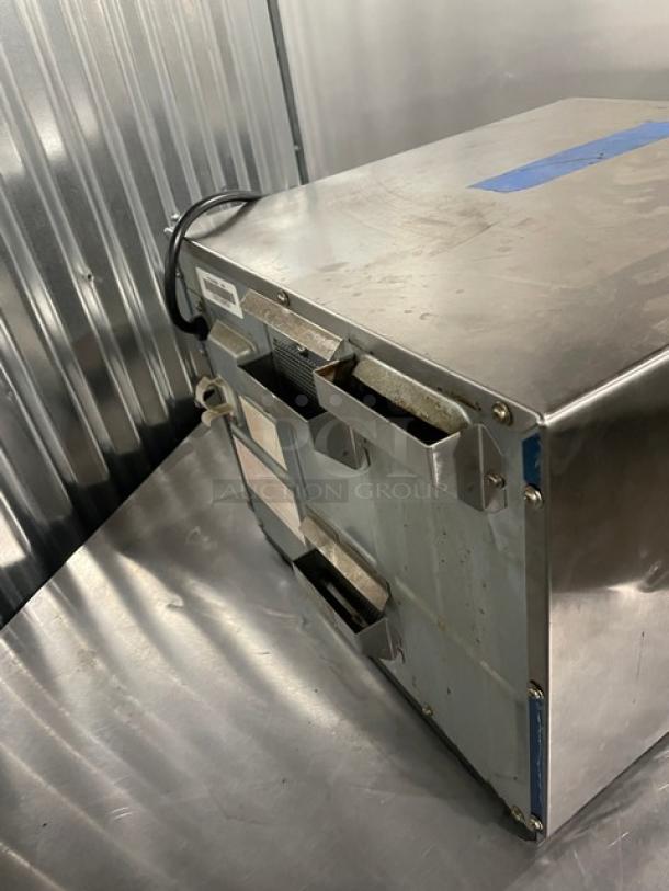 Panasonic Commercial Stainless Steel Electric Powered Countertop Heavy Duty Microwave Oven! With Programable Touch Controls! Model: NE-1757R SN: 6A55170313! 208V 1 Phase! On Legs! - Image 5 of 8