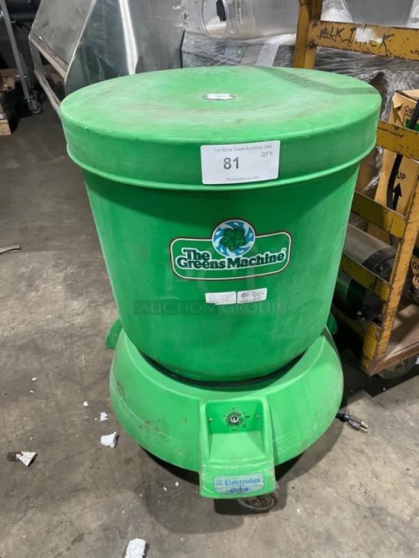 Electrolux Dito Series Commercial Free Standing Electric Powered The Greens Machine 20 Gal. Vegetable Dryer! - Image 1 of 7