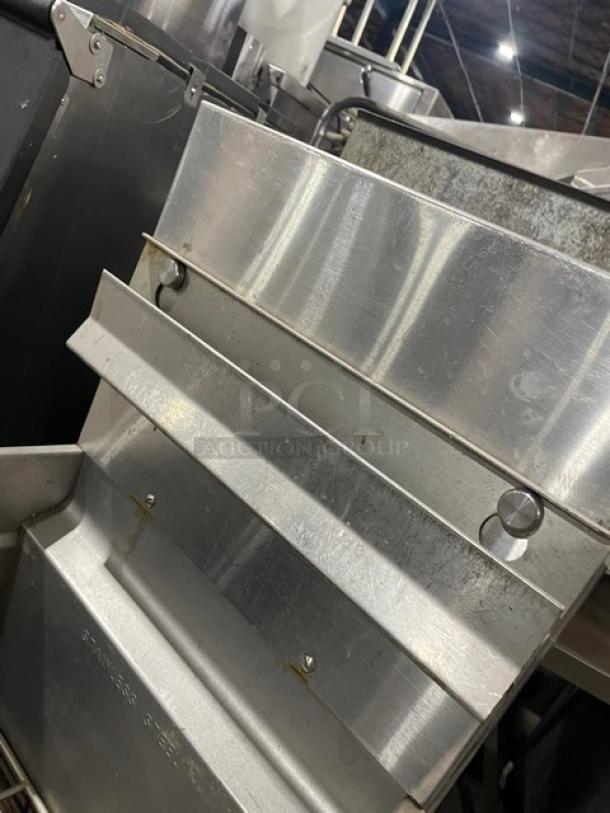 Pitco Solstice Supreme Series Commercial Stainless Steel Natural Gas Powered 12 Gal. Pasta Cooker/Rethermalizer! With Back Splash! With Digital Touch Controls! Model: SSPG14 SN: G15GC056302! On Casters! - Image 6 of 12