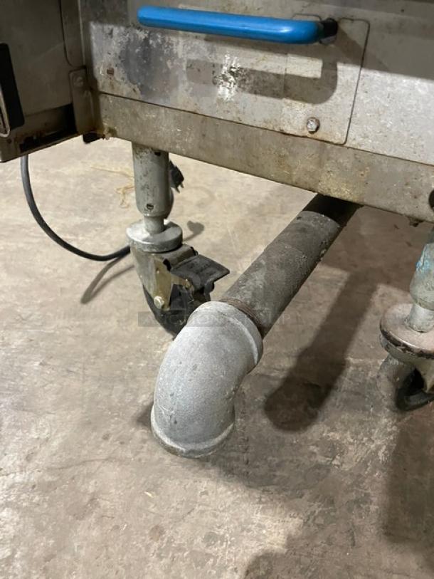 Pitco Solstice Supreme Series Commercial Stainless Steel Natural Gas Powered 12 Gal. Pasta Cooker/Rethermalizer! With Back Splash! With Digital Touch Controls! Model: SSPG14 SN: G15GC056302! On Casters! - Image 8 of 12