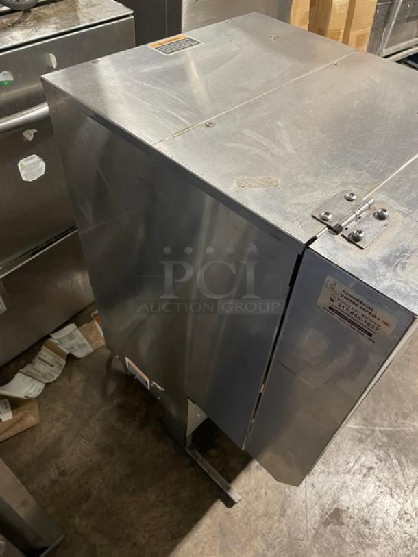 Bunn Dunkin Donuts Style Commercial Stainless Steel Electric Powered Countertop 5-Flavor Hot Chocolate/Cappuccino Hot Beverage Machine! With Hot Water Dispenser! With Digital Controls! Model: IMIX-5 SN: IMIX845617! 120/208-240V 1 Phase! On Legs! - Image 3 of 8