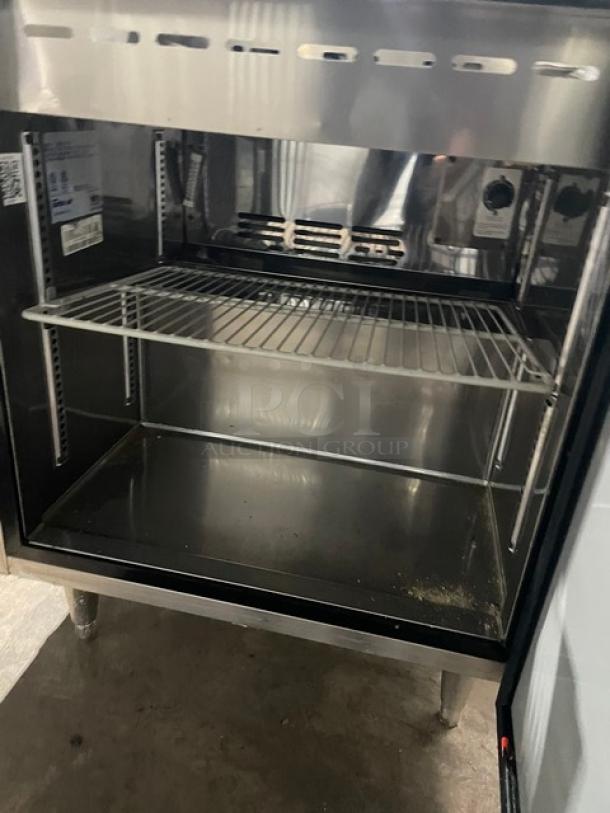 Turbo Air Commercial Stainless Steel Single Door Refrigerated Mega Top Salad/Sandwich Prep Table! With Poly Coated Wire Rack! Model: MST-28-711S! 115V! On Legs! - Image 6 of 8