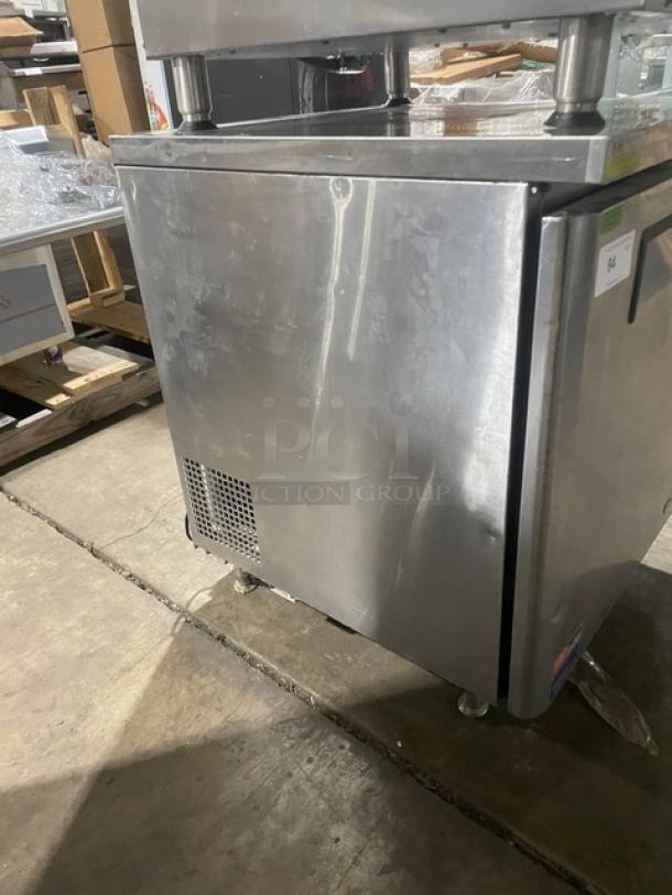 Turbo-Air Commercial Stainless Steel Undercounter Refrigerator! With Poly Coated Wire Rack! Model: MUR-28-N-711S SN: H2K9U2RD4320! 115V! On Legs! - Image 2 of 8