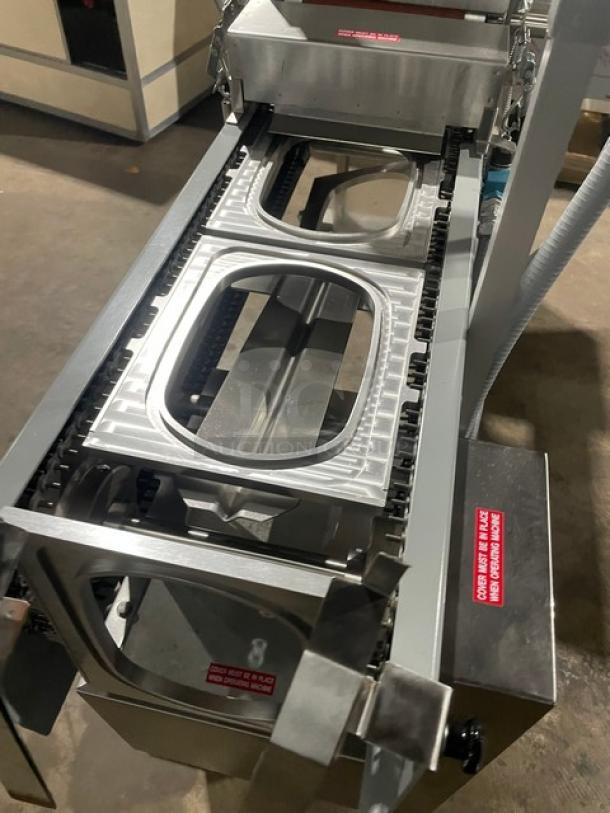 Form Plastics Commercial Stainless Steel Floor Model Automatic Tray Kiss/Seal Machine! Model: AL-300X SN: 3X1103001! 120V 1 Phase! On Casters! - Image 6 of 10