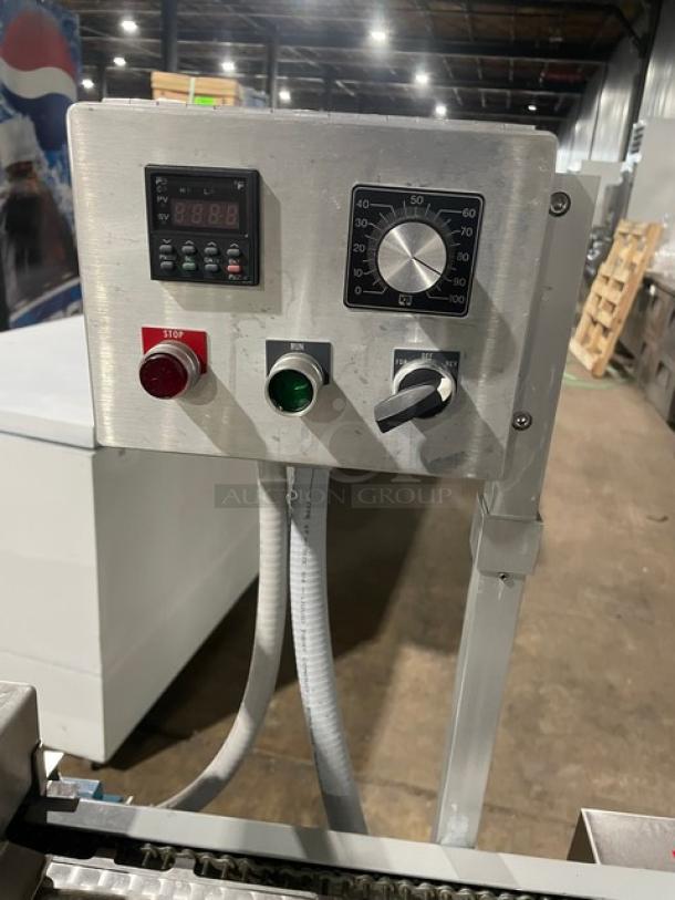 Form Plastics Commercial Stainless Steel Floor Model Automatic Tray Kiss/Seal Machine! Model: AL-300X SN: 3X1103001! 120V 1 Phase! On Casters! - Image 8 of 10
