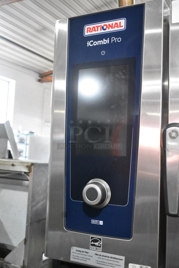2 2021/2022 Rational LM100EE.AXXXX/LM100CE.AXXXX iCombi Pro Stainless Steel Commercial Electric Powered Combi Convection Oven. 440/480 Volts, 3 Phase. 2 Times Your Bid! - Image 3 of 9