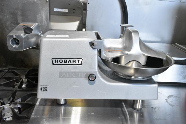 BRAND NEW SCRATCH AND DENT! 2024 Hobart 84145 Metal Commercial Countertop Buffalo Chopper w/ Power Hub. 115 Volts, 1 Phase. Tested and Working! - Image 1 of 6