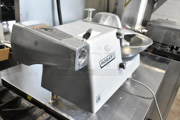 BRAND NEW SCRATCH AND DENT! 2024 Hobart 84145 Metal Commercial Countertop Buffalo Chopper w/ Power Hub. 115 Volts, 1 Phase. Tested and Working! - Image 4 of 6