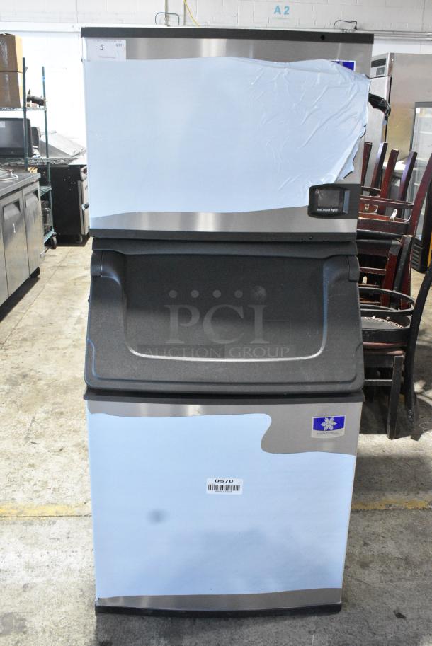 BRAND NEW SCRATCH AND DENT! 2024 Manitowoc IDT0500A-161 Metal Commercial Ice Head on Manitowoc D570 Commercial Ice Bin. 115 Volts, 1 Phase. - Image 1 of 8