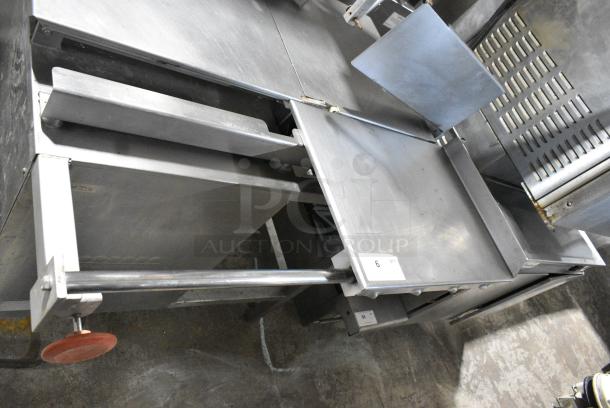 Hollymatic Metal Commercial Floor Style Meat Saw. 230 Volts, 3 Phase. - Image 4 of 9