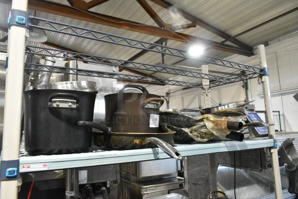 ALL ONE MONEY! Tier Lot of Various Metal Items Including Sauce Pans and Skillets - Image 1 of 5