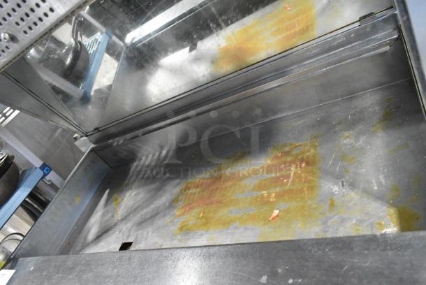 Marshall Air Systems RR5-48.5LT/RT Stainless Steel Commercial Electric Powered Flat Top Griddle w/ Clam Shell Panini Press. on Commercial Casters. 208-220 Volts. - Image 5 of 11