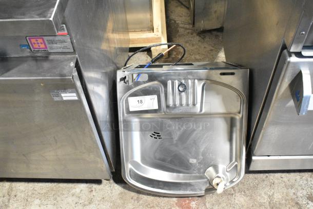 BRAND NEW SCRATCH AND DENT! Elkay EZSDWS_1G Stainless Steel Wall Mount Water Fountain. 115 Volts, 1 Phase. - Image 1 of 5
