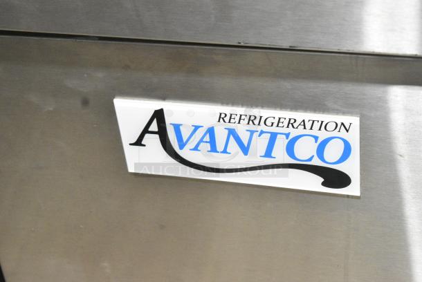 BRAND NEW SCRATCH AND DENT! 2024 Avantco 178SSUD1R Stainless Steel Commercial Single Door Undercounter Cooler on Commercial Casters. 115 Volts, 1 Phase. Tested and Working! - Image 3 of 7