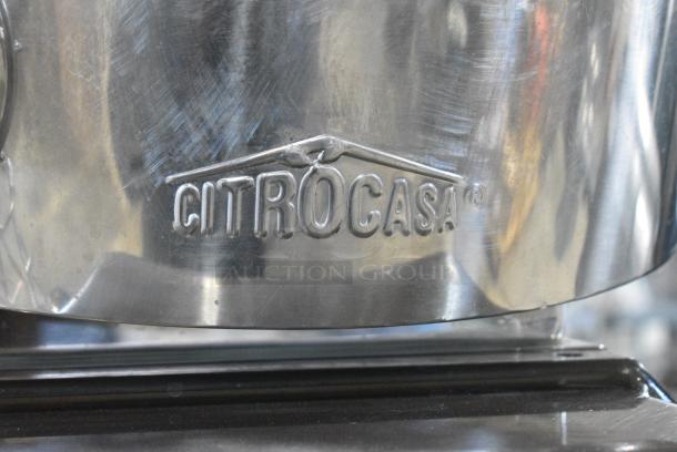 2017 Citrocasa 8000 SB-ATS Stainless Steel Commercial Floor Style Citrus Juicer. 115 Volts, 1 Phase. Tested and Working! - Image 4 of 10