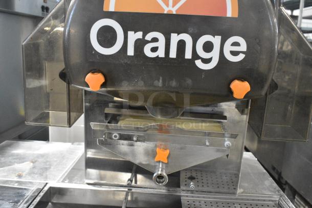 2017 Citrocasa 8000 SB-ATS Stainless Steel Commercial Floor Style Citrus Juicer. 115 Volts, 1 Phase. Tested and Working! - Image 7 of 10