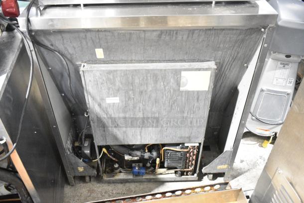 Stainless Steel Commercial Sandwich Salad Prep Table Bain Marie Mega Top w/ 2 Drawers. 115 Volts, 1 Phase. Tested and Powers On But Does Not Get Cold - Image 7 of 11