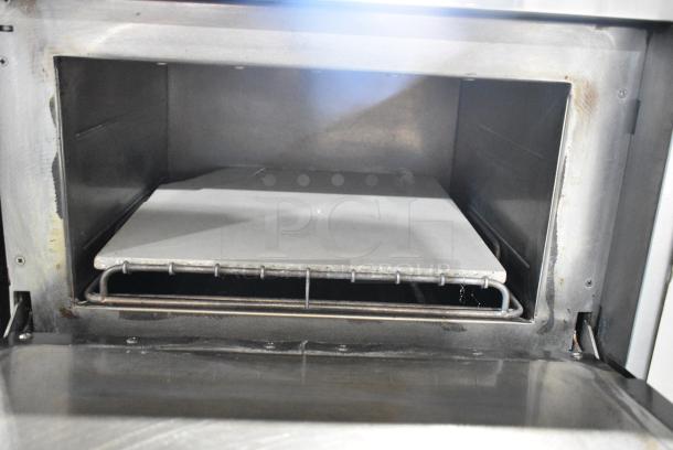 2 Turbochef NGC Stainless Steel Commercial Electric Powered Rapid Cook Ovens on Equipment Stand w/ Commercial Casters. 208/240 Volts, 1 Phase. 2 Times Your Bid! - Image 7 of 15