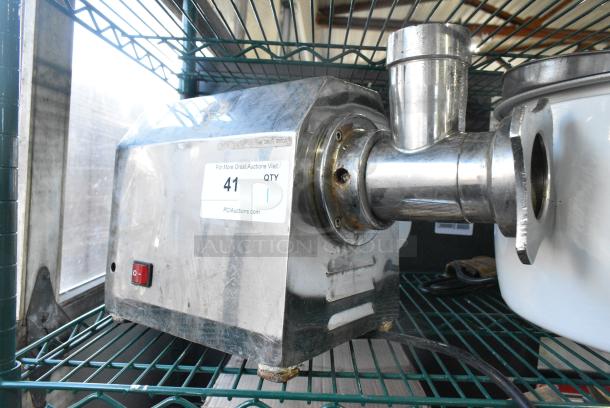 Boxer Metal Countertop Meat Grinder. 115 Volts, 1 Phase. Cannot Test Due To Damaged Plug - Image 2 of 6